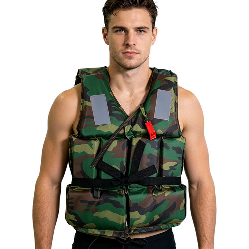 Adult life vest with whistle - adult,