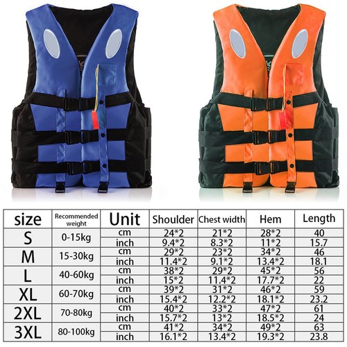 Life jacket vest whistle - vest, w/