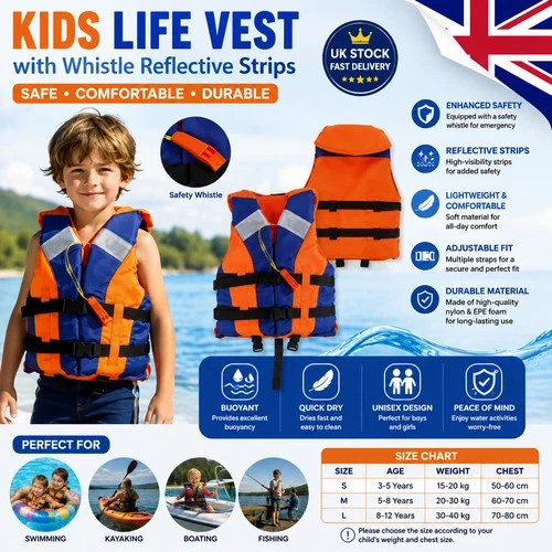 Kid life jackets - jackets, watersport