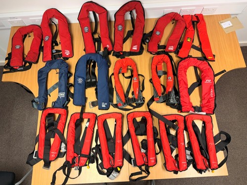 Inflatable life jackets - 17,