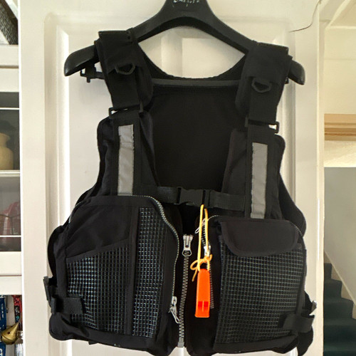 Black foam buoyancy aid - black,