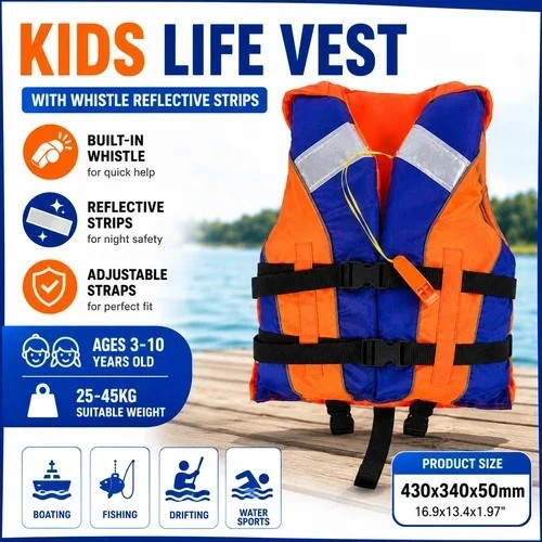 Kid life jackets - life, watersport